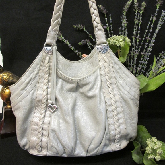 Brighton Handbags - Brighton Oversize Silver Bag